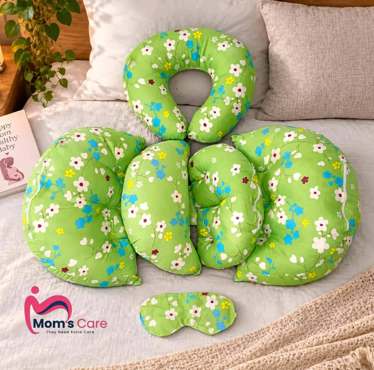 Pregnancy Pillow Green