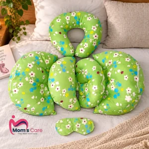 প্রেগনেন্সি সাপোর্ট পিলো - ৬ পিস - Green